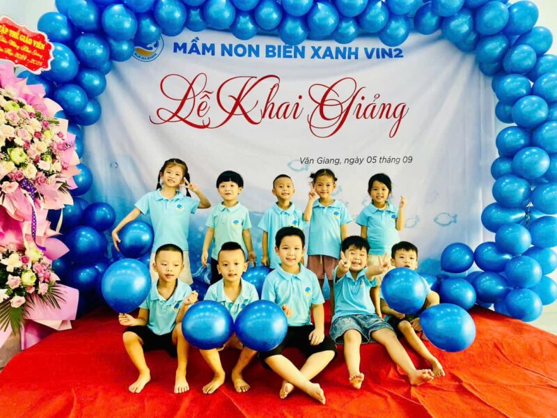 Khai giảng năm học mới của Trường Mầm Non Biển Xanh - Ảnh 2