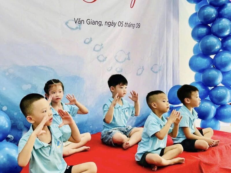 Khai giảng năm học mới của Trường Mầm Non Biển Xanh - Ảnh 7